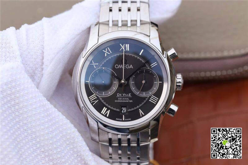 Omega De Ville Chronograph 431.10.42.51.01.001 OM Factory 1:1 Best Edition Replica Watch Swiss ETA9300